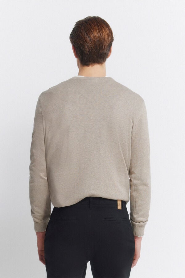 Springfield Pull basique logo Springfield nude