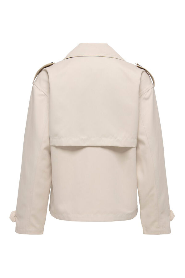 Only Short trench coat brown