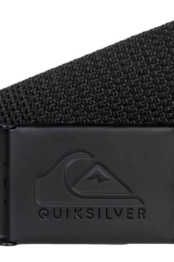 Quiksilver Principal Schwack - Cinto de algod&atilde;o para homem Caqui escuro