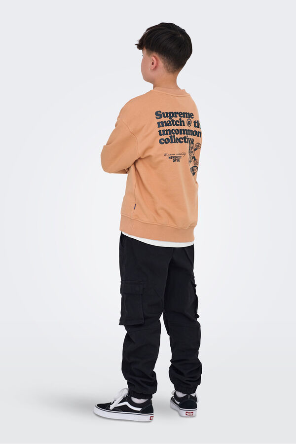 Only & Sons Junior Sudadera ni&ntilde;o tostado