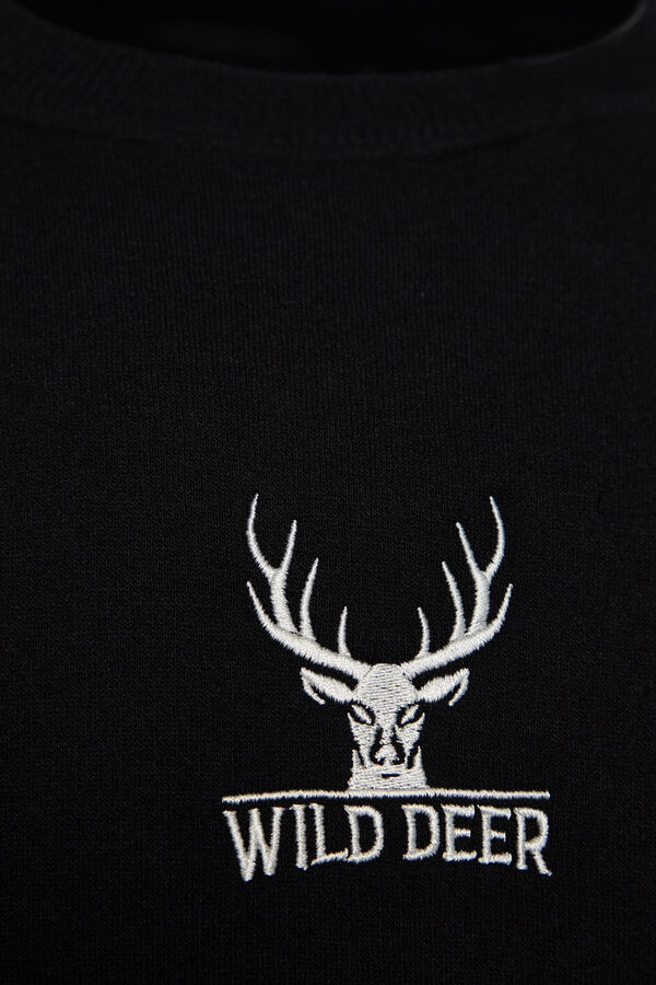 Trendyol Sudadera oversize negro