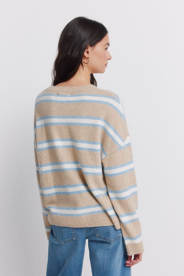 Springfield Dropped shoulder jumper blue