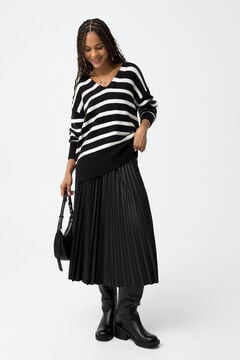Tiffosi Pleated Midi Skirt