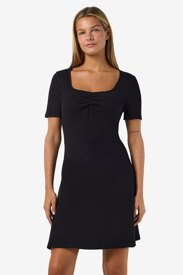 Noisy May Basic short dress black