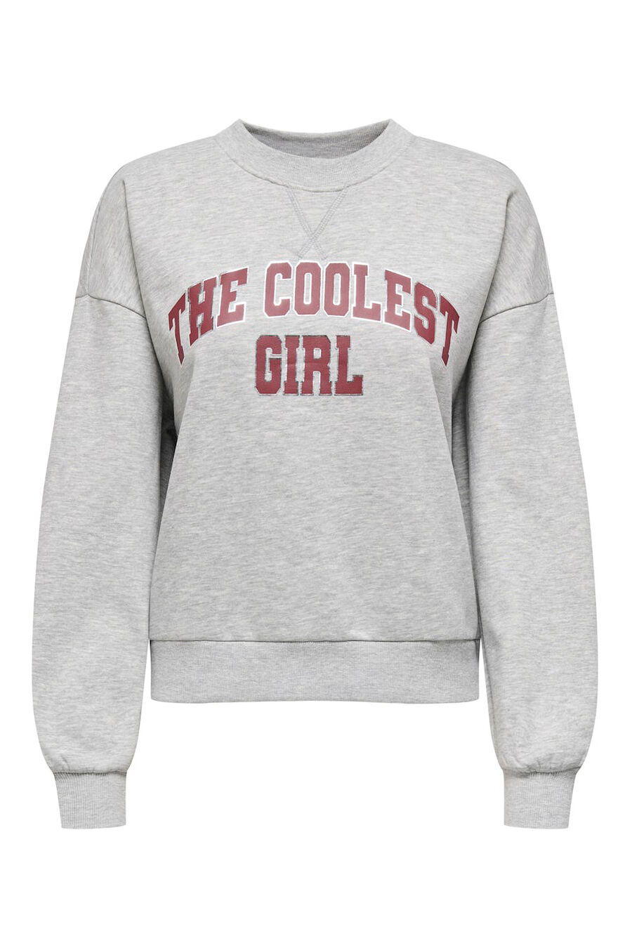 Sudadera texto frontal