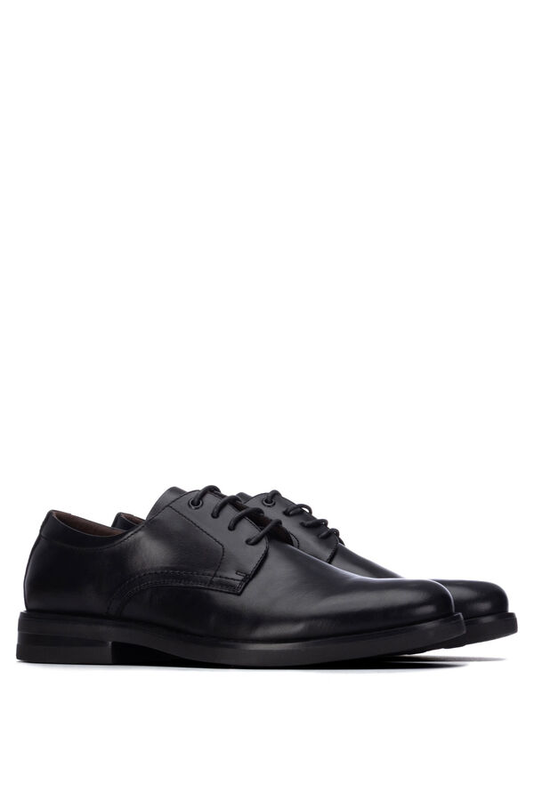 XTI Zapato vestir con cordones negro