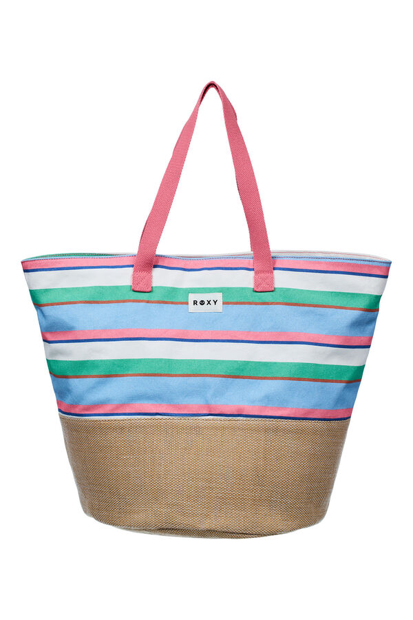 Roxy Beach bag with handles brown