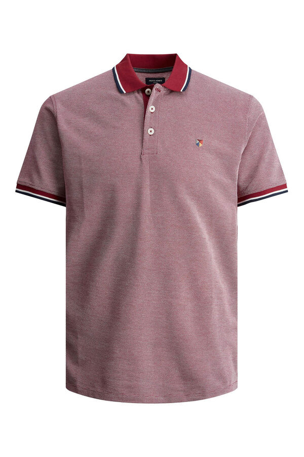 Springfield Men's cotton polo shirt rouge