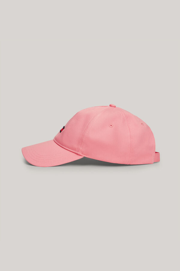 Springfield Pink Tommy Jeans organic cotton cap red
