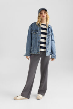 Springfield Striped fine knit jumper