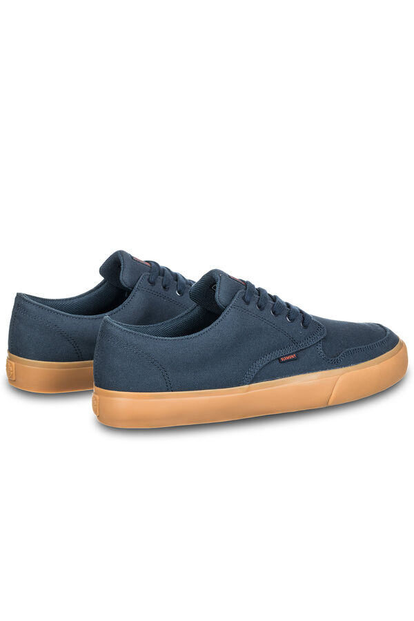 Element Low canvas sneakers blue