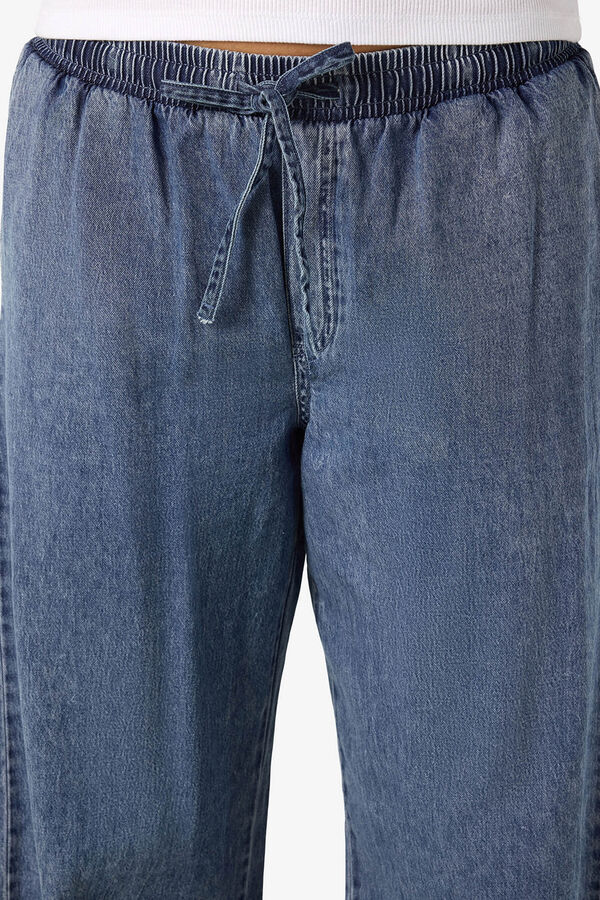 Noisy May Pantal&oacute;n wide lazada azul