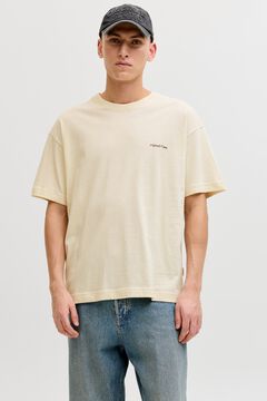 Jack & Jones T-shirt loose em algod&atilde;o
