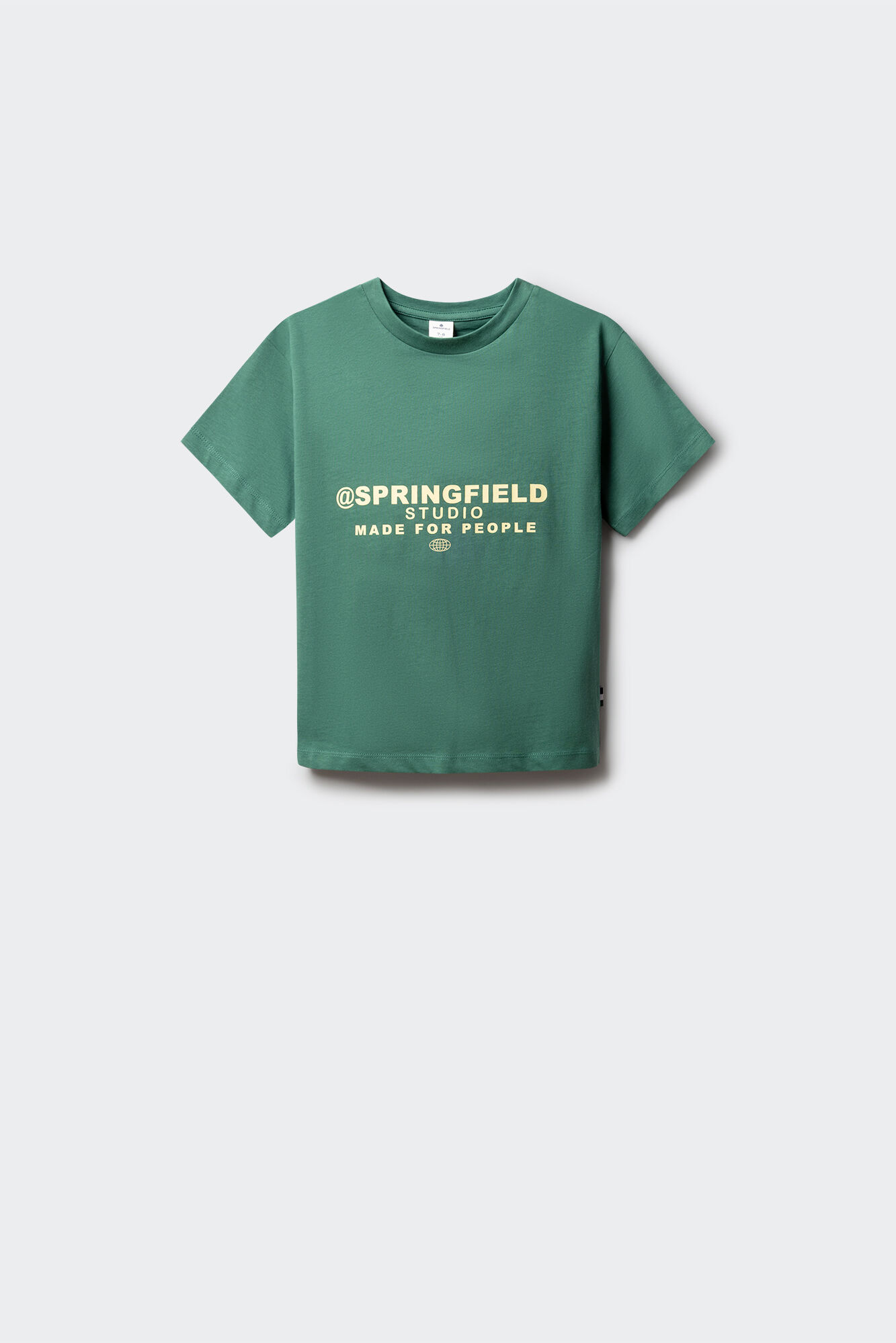 Springfield Kids Camiseta manga corta boxy ni&ntilde;o