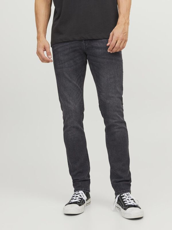Springfield Glenn slim fit jeans crna