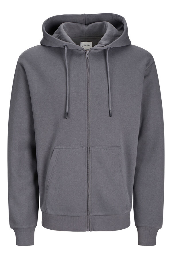 Jack & Jones Sweatshirt mit normaler Passform Grau