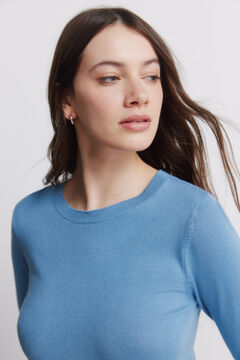 Springfield Tanak džemper sa dugmićima na manžetnama