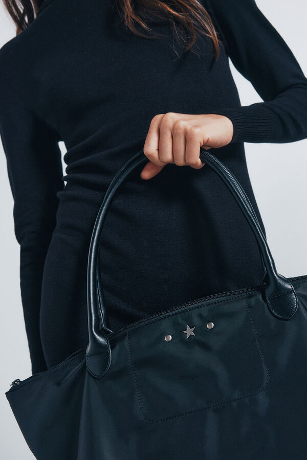 Springfield Mala tote bag de nylon preto