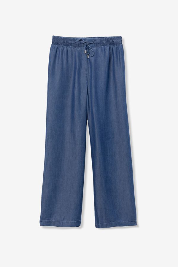 Tiffosi Pantal&oacute;n ancho azul