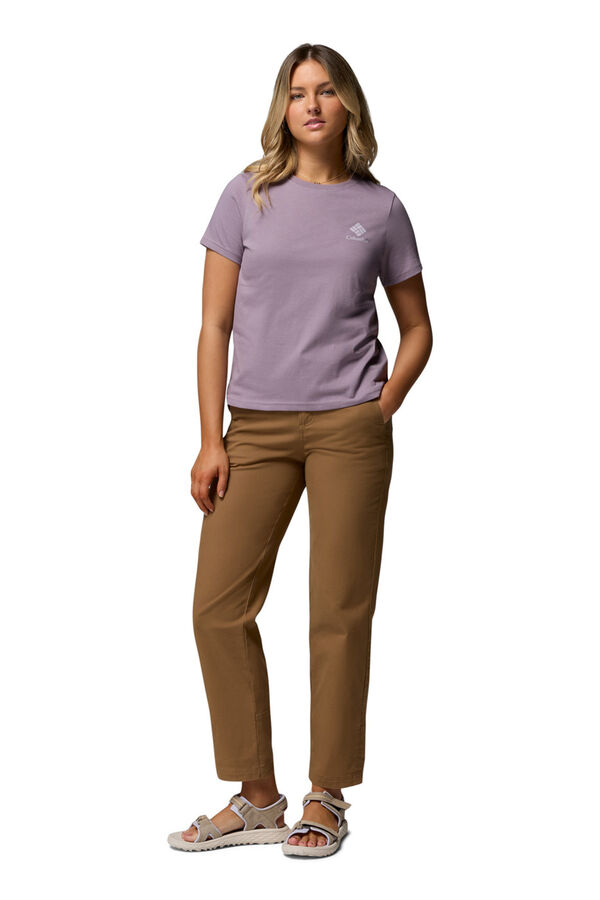 Columbia Printed T-shirt Rolling Bend&trade; pink