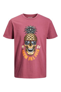 Springfield Men's Skull T-shirt purple