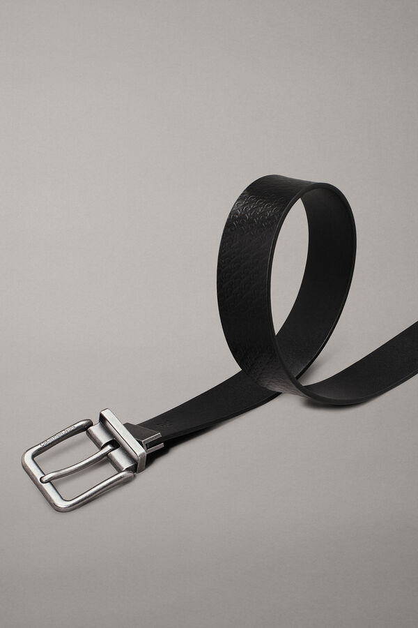 CK Jeans Calvin Klein jeans reversible leather belt black