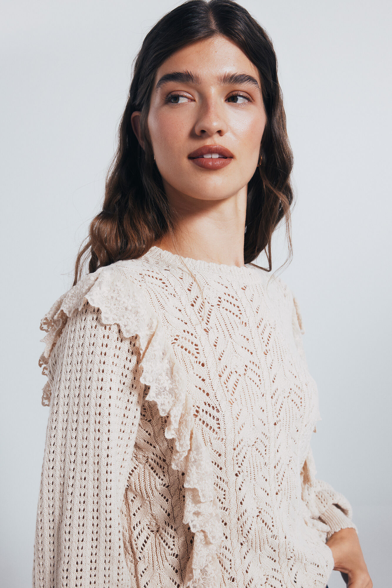 Springfield Jersey rom&aacute;ntico pointelle