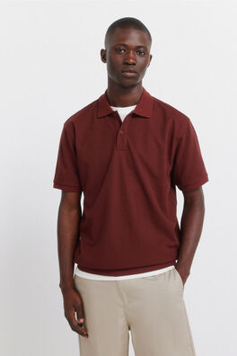 Polo estructura regular fit