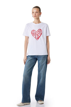 Koton T-shirt de manga curta estampada