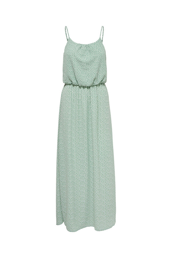 Only Strappy long dress green