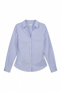 Springfield Camisa Oxford escote pico algod&oacute;n