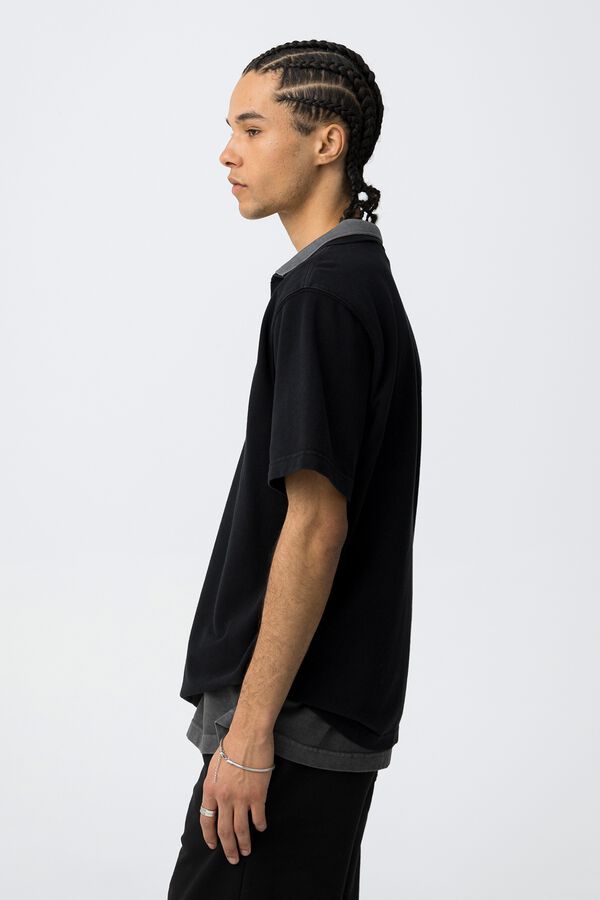 Tiffosi Young Shorts jogger cord&oacute;n ajustable negro