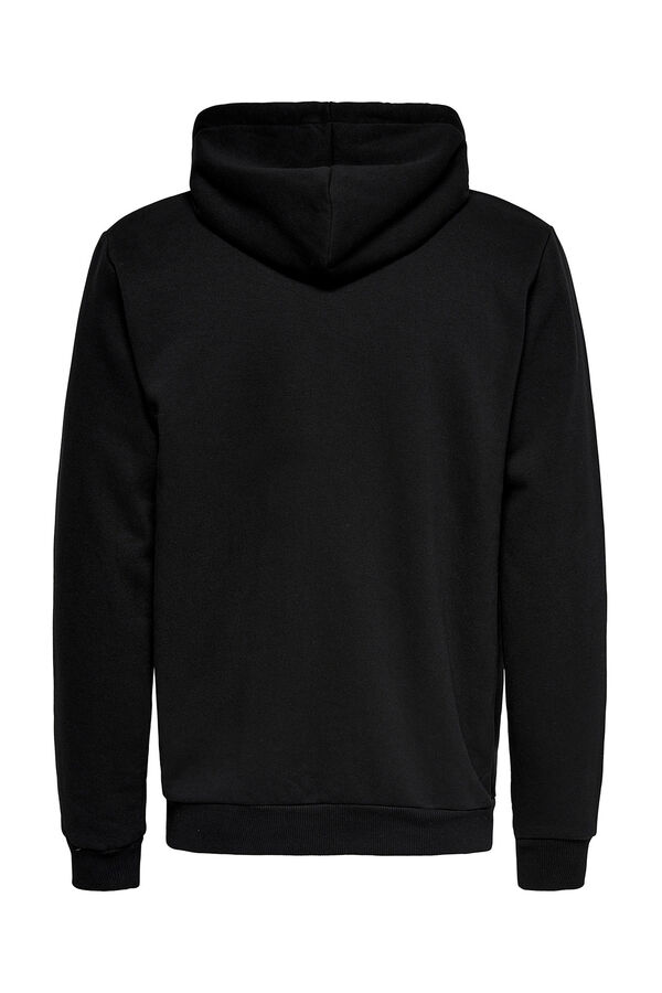 Only & Sons Sudadera con cremallera negro