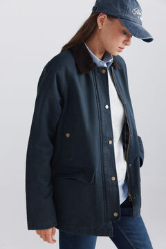 Springfield Long corduroy collar jacket