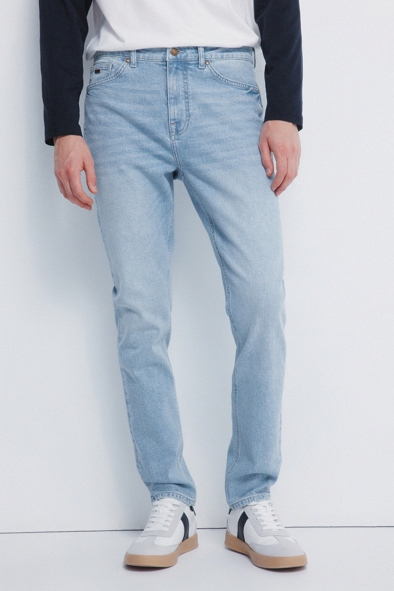 Springfield Jeans lavado claro slim fit