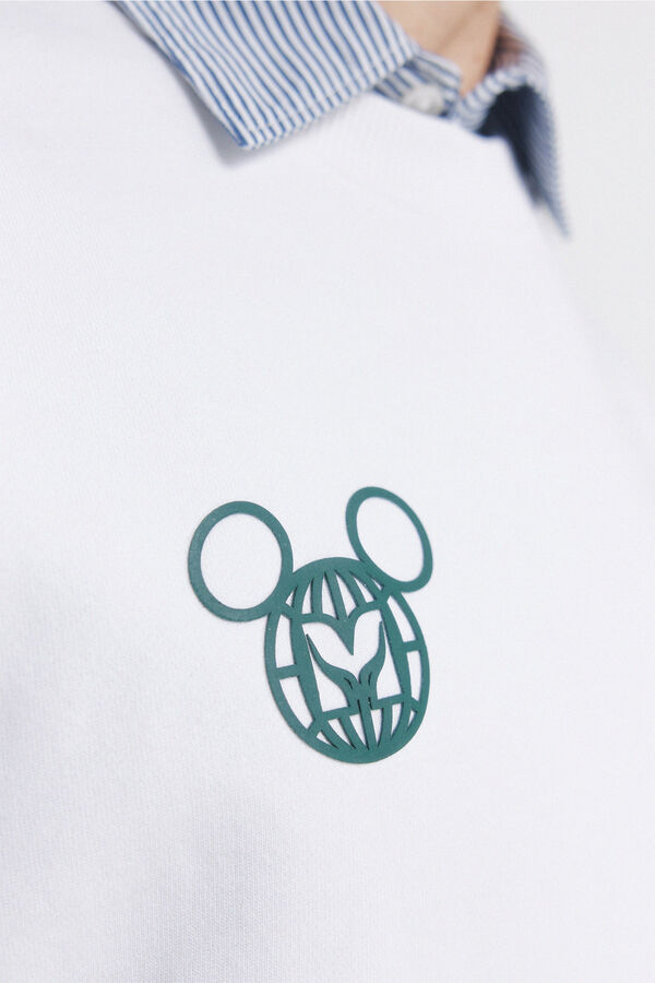 Springfield Sweatshirt Mickey white