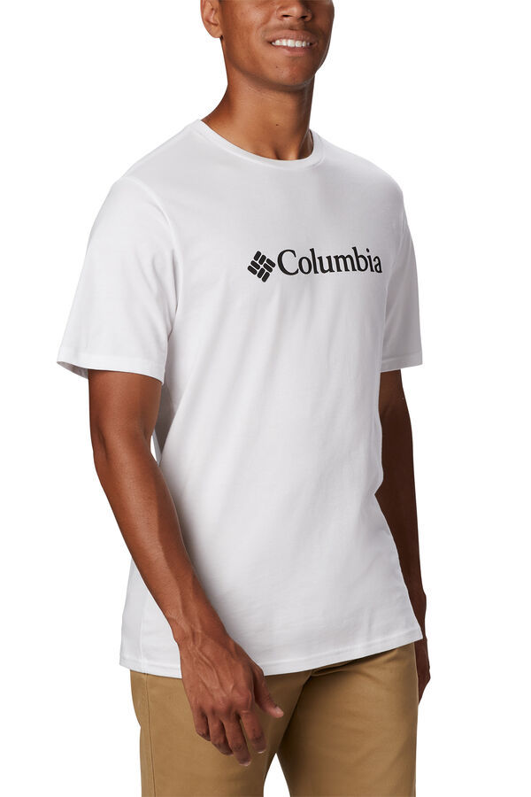 Springfield Camiseta manga corta Columbia hombre CSC Basic Logo™ blanco