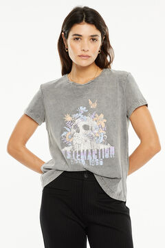 System Action Camiseta posicional calavera