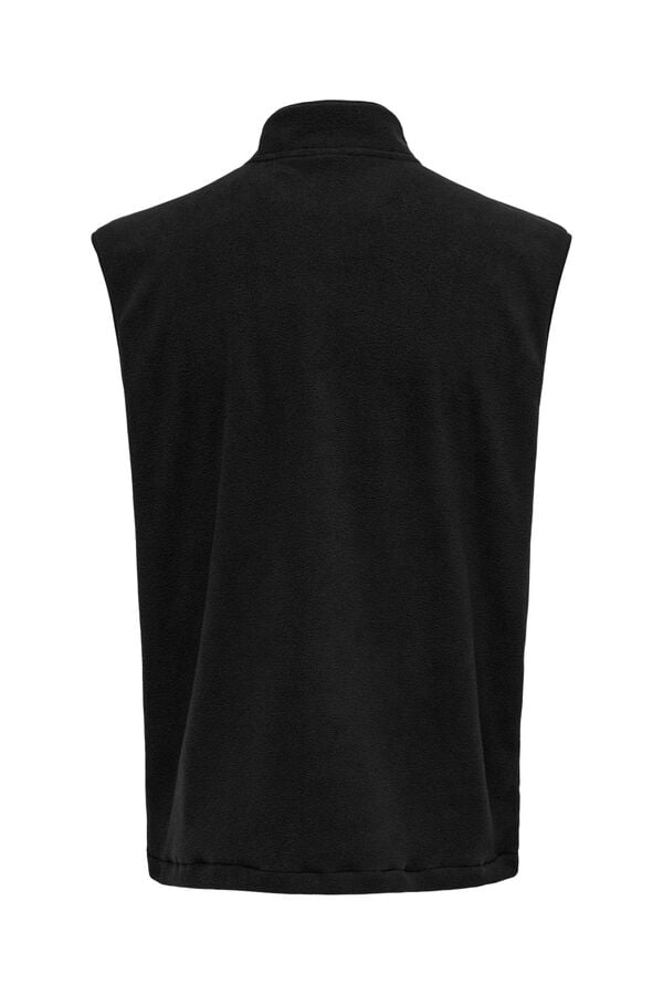 Only & Sons Zip fastening sports gilet grey