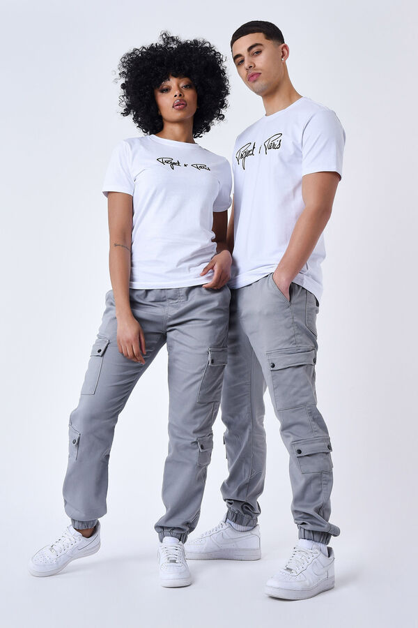Project X Paris PANTAL&Oacute;N CARGO MULTI BOLSILLOS gris