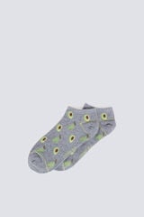 Springfield Avocado ankle sock grey