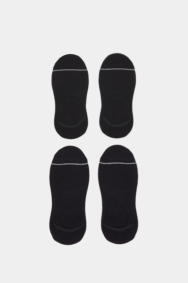 Springfield Plain invisible socks black