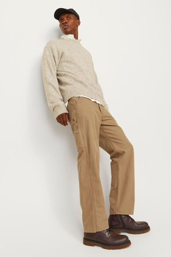 Springfield Wide leg pants brown