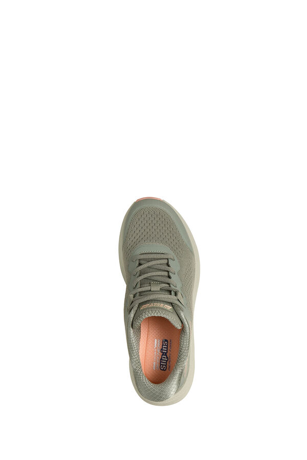 Skechers Bobs Skillz Trainers beige