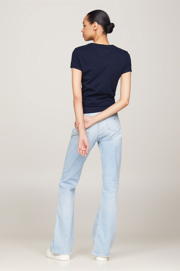 Springfield Damen-T-Shirt Tommy Jeans marino