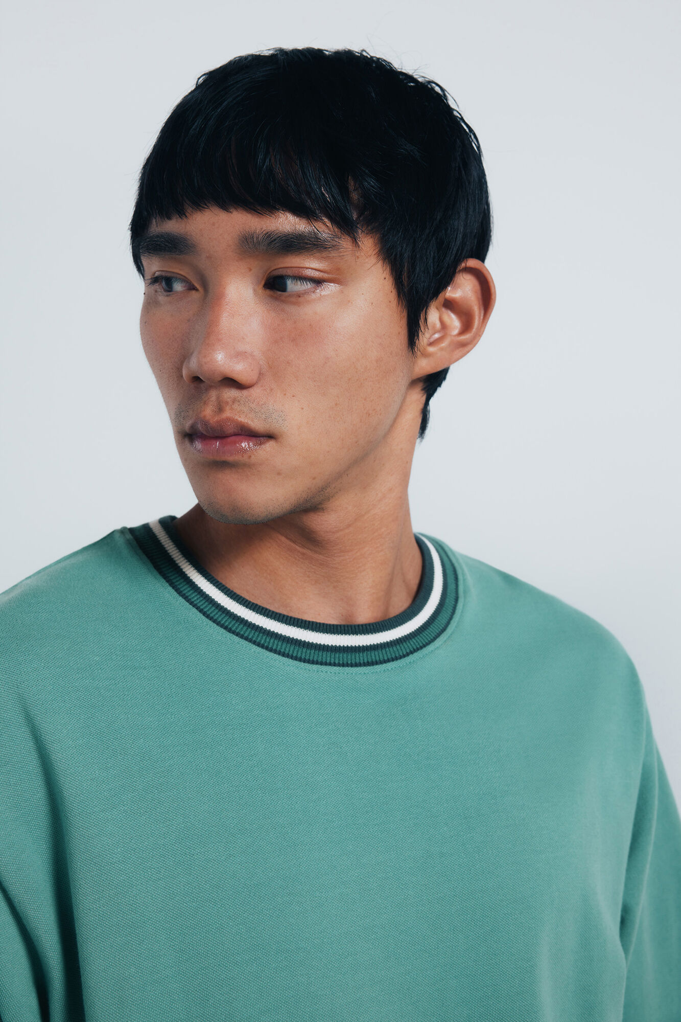 Springfield Piqu&eacute; tipping T-shirt