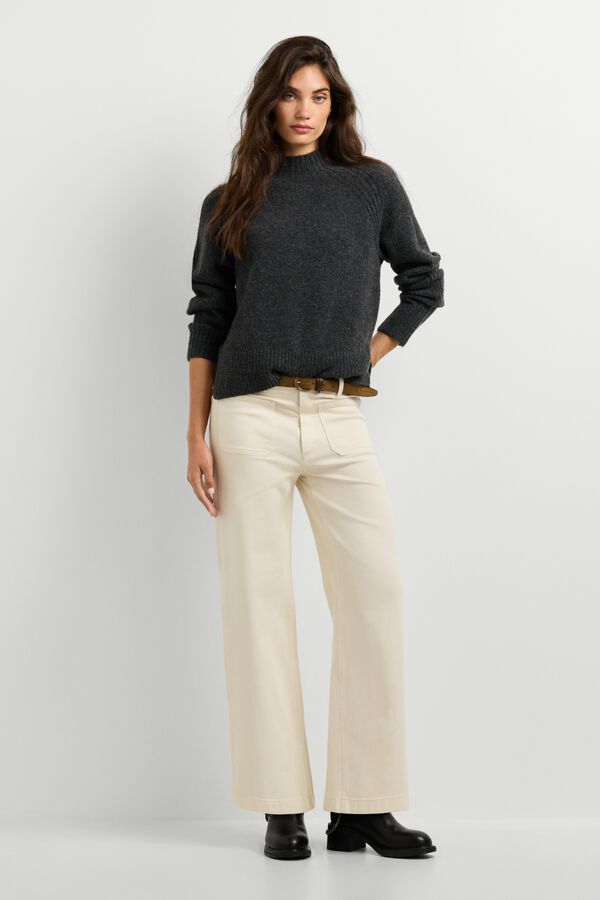 Pepe Jeans High neck jumper grey