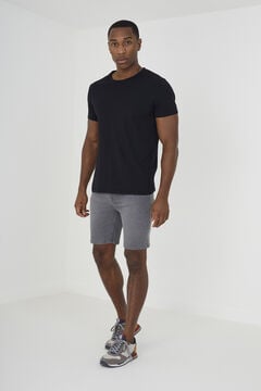 Springfield Jeansshorts Skinny gris