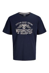 JJ REBEL Basic-T-Shirt kurze &Auml;rmel