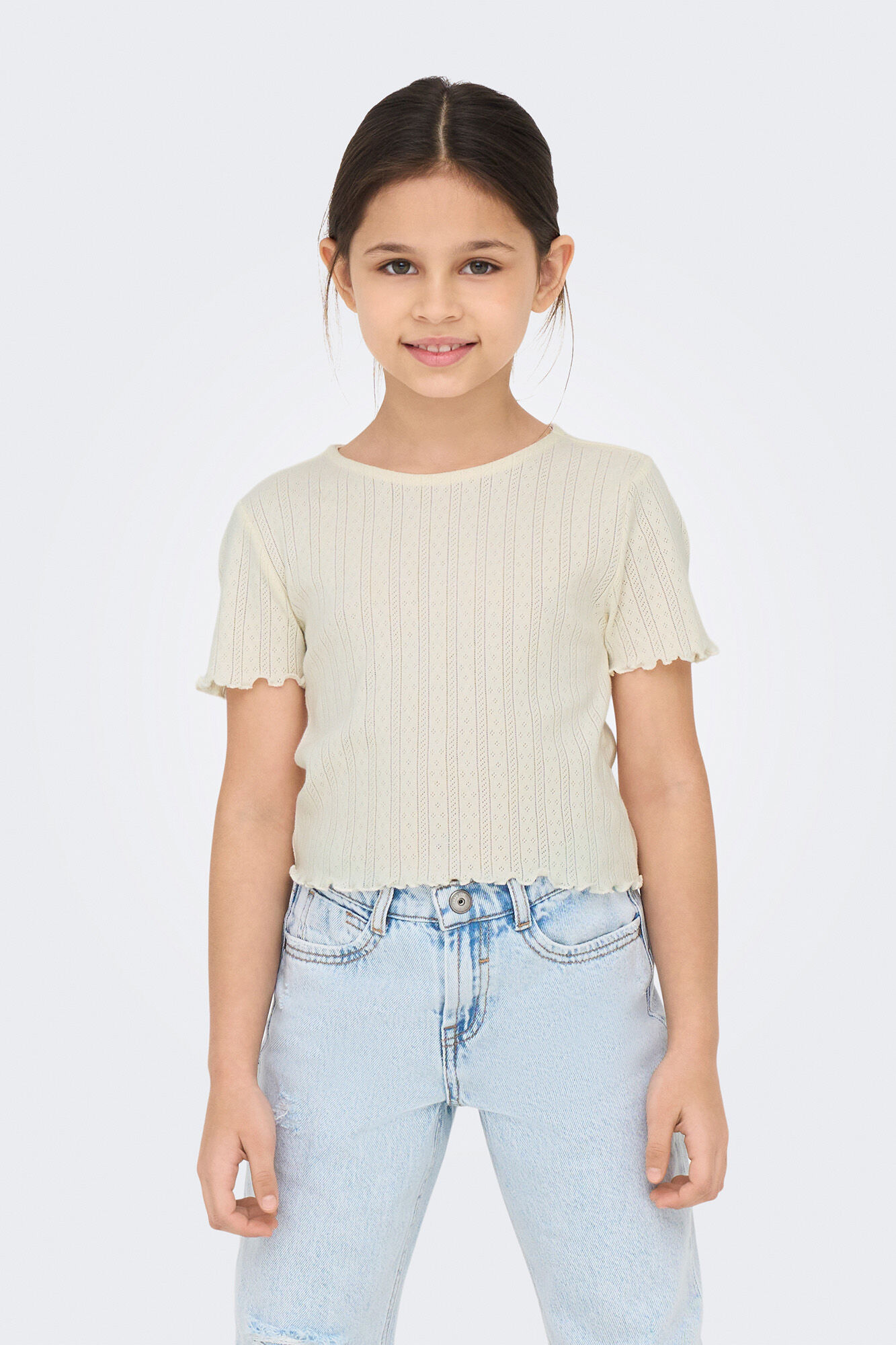Only Girls Camiseta cropped ni&ntilde;a
